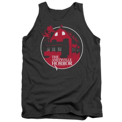 The Amityville Horror Red House Circle Logo Tank Top