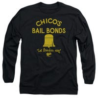 The Bad News Bears Chico's Bail Bonds Let Freedom Ring Long Sleeve Shirt