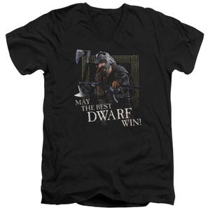 The Best Dwarf Lord Of The Rings V-Neck T-Shirt