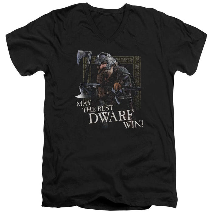The Best Dwarf Lord Of The Rings V-Neck T-Shirt