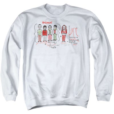 The Big Bang Theory Bazinga Equation Sweatshirt