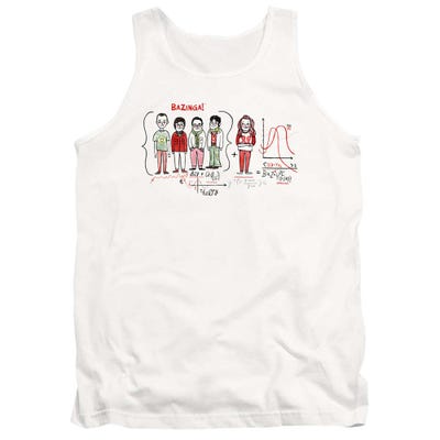 The Big Bang Theory Bazinga Equation Tank Top