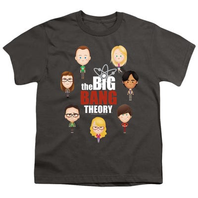 The Big Bang Theory Emojis Kids T-Shirt