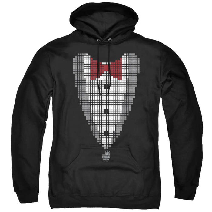 The Big Bang Theory Pixelated Tux Hoodie