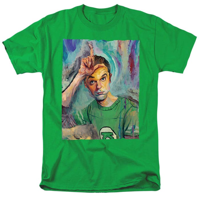 The Big Bang Theory Sheldon Painting T-Shirt