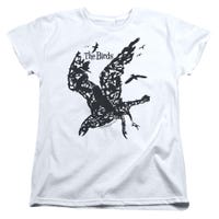 The Birds Title Logo Womens T-Shirt