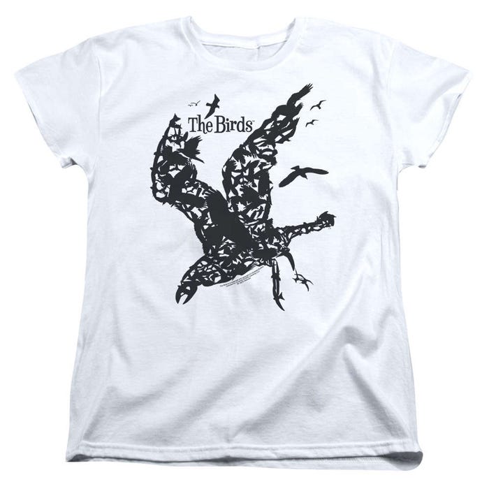 The Birds Title Logo Womens T-Shirt