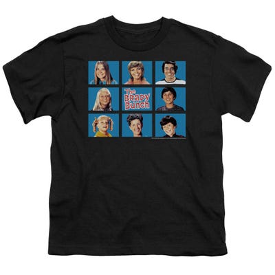 The Brady Bunch Framed Cover Kids T-Shirt