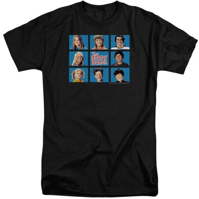 The Brady Bunch Framed Cover Tall T-Shirt