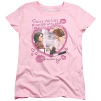 The Breakfast Club Lipstick Quote Womens T-Shirt