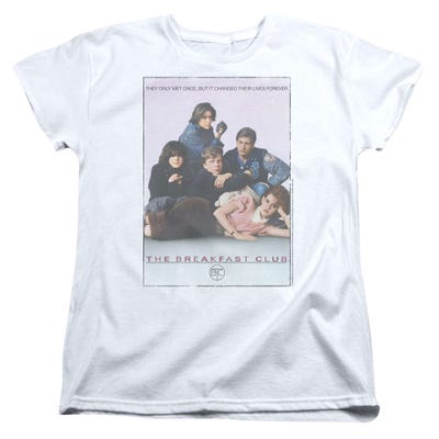 The Breakfast Club TBC Movie Poster Womens T-Shirt