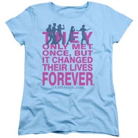 The Breakfast Club They Only Met Once, But it Changed Their Lives Forever. Womens T-Shirt