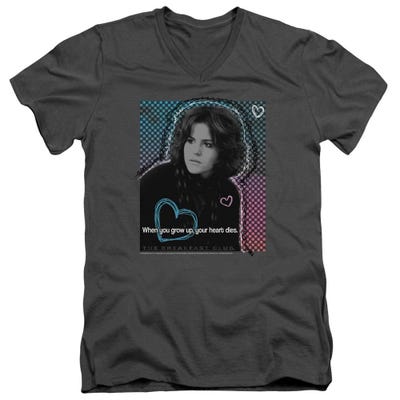 The Breakfast Club When You Grow Up, Your Heart Dies V-Neck T-Shirt