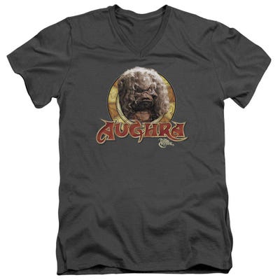 The Dark Crystal Aughra Circle Photo V-Neck T-Shirt