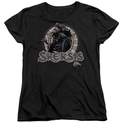 The Dark Crystal Skeksis Circle Photo Womens T-Shirt
