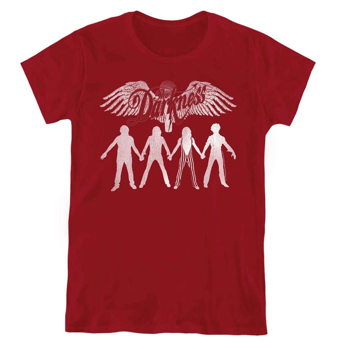 The Darkness Join Hands Womens T-Shirt