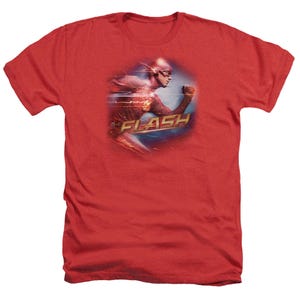 The Flash At Lighting Speed Heather T-Shirt