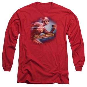 The Flash At Lighting Speed Long Sleeve Shirt