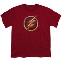 The Flash Chest Logo Retro Kids T-Shirt