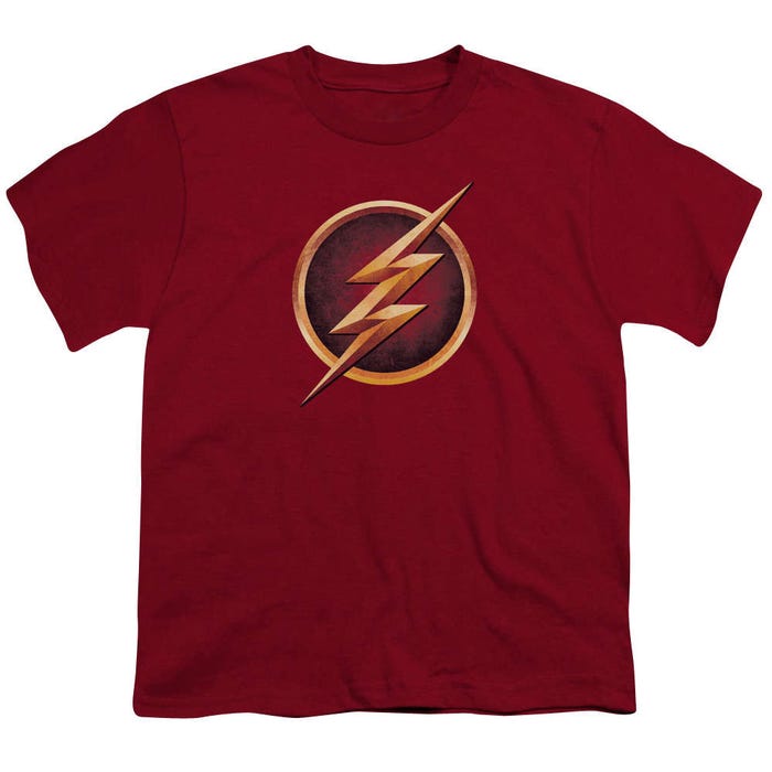 The Flash Chest Logo Retro Kids T-Shirt
