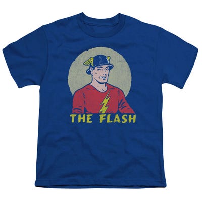 The Flash Faded Circle Kids T-Shirt