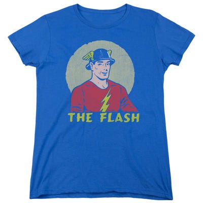 The Flash Faded Circle Womens T-Shirt