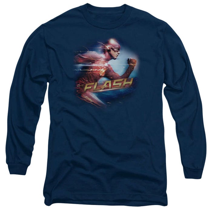 The Flash Faster Than Lightning Long Sleeve Shirt