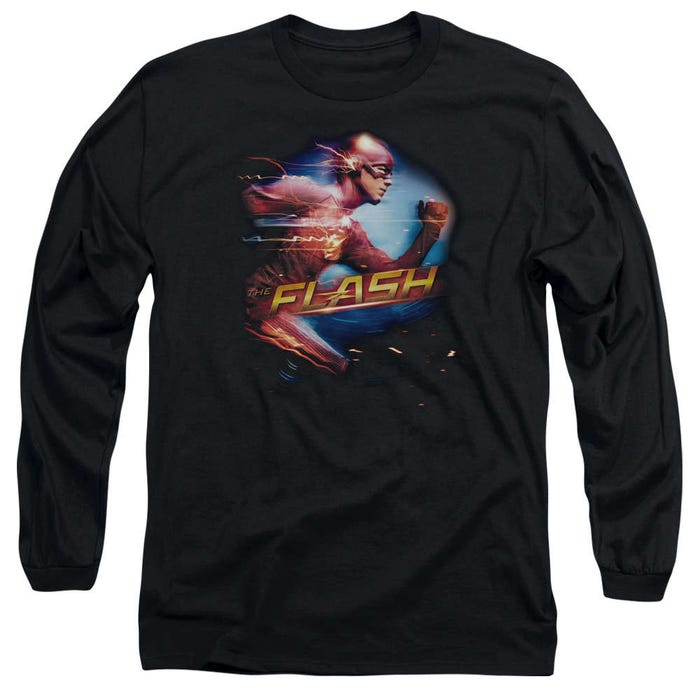 The Flash Fastest Man Long Sleeve Shirt