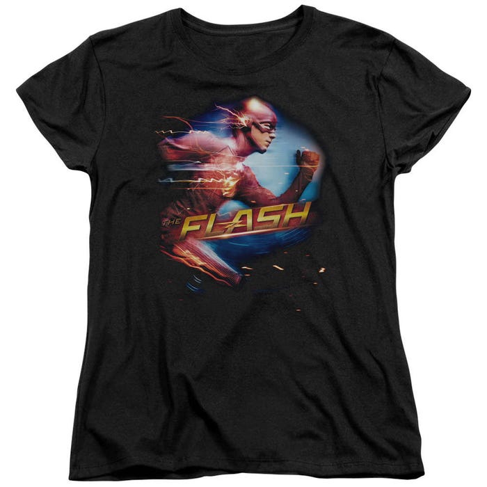 The Flash Fastest Man Womens T-Shirt