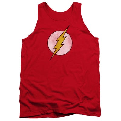 The Flash Logo Distressed Tank Top
