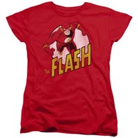 The Flash Retro Action Womens T-Shirt
