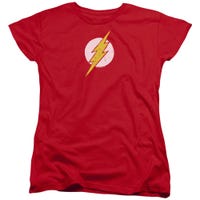 The Flash Rough Flash  Womens T-Shirt