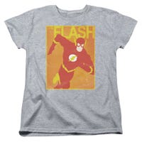 The Flash Simple Poster Womens T-Shirt