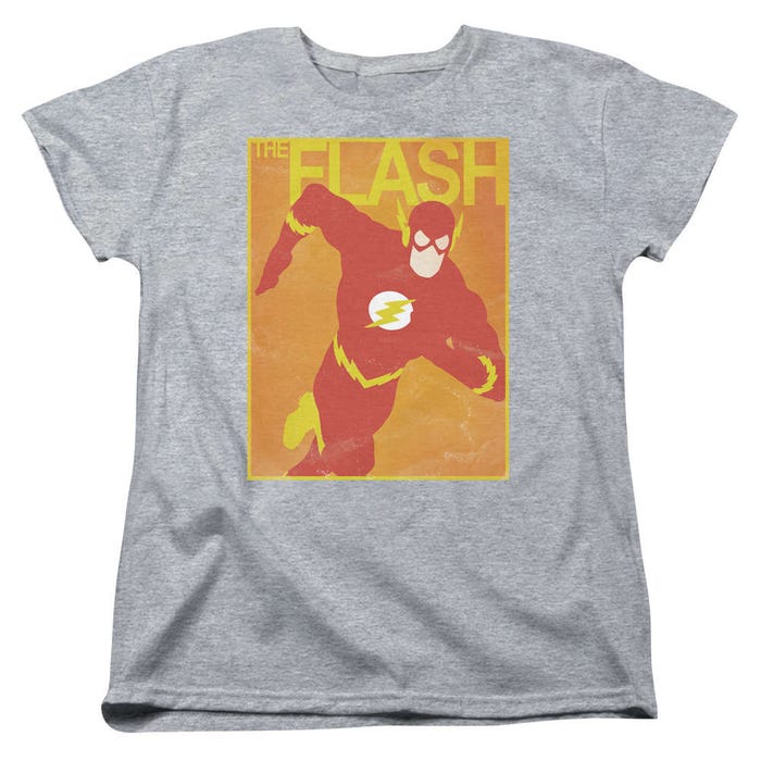 The Flash Simple Poster Womens T-Shirt