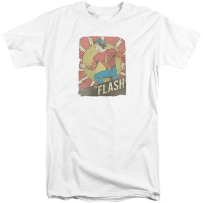 The Flash Tattered Poster Tall T-Shirt