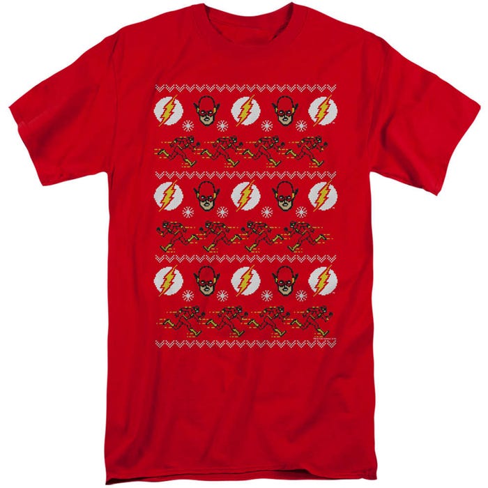 The Flash Ugly Christmas Sweater Tall T-Shirt