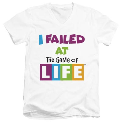 The Game Of Life V-Neck T-Shirt