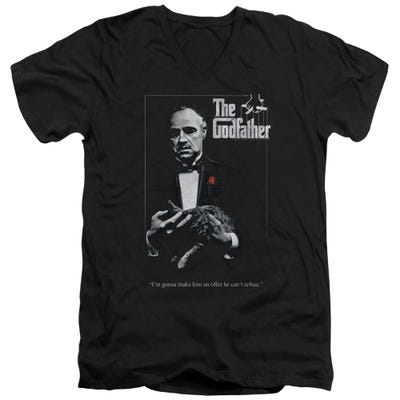 The Godfather Poster V-Neck T-Shirt