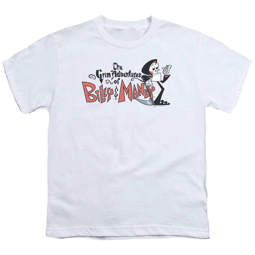 The Grim Adventures of Billy & Mandy Logo Kids T-Shirt | TeeShirtPalace