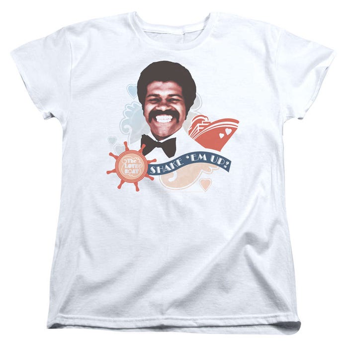 The Love Boat Shake Em Up Womens T-Shirt