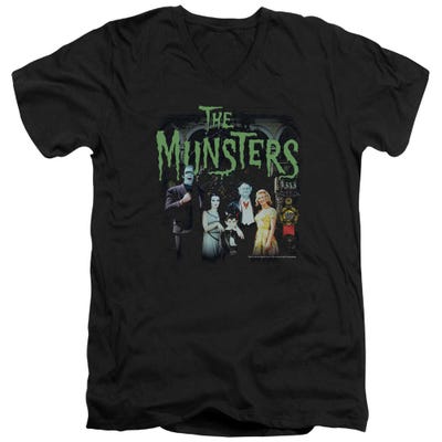 The Munsters 1313 50 Years V-Neck T-Shirt