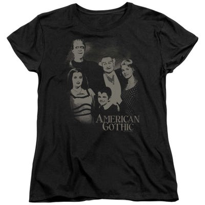 The Munsters American Gothic Womens T-Shirt