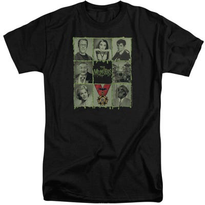 The Munsters Blocks Tall T-Shirt