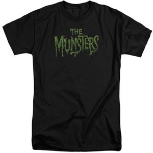 The Munsters Distress Logo Tall T-Shirt