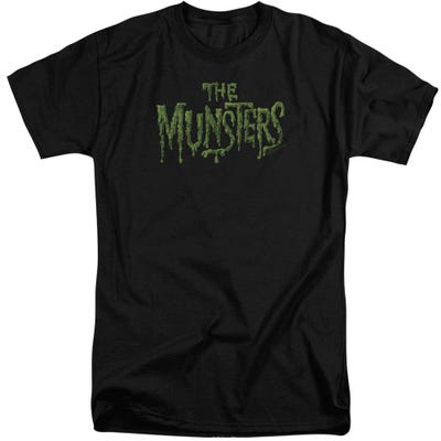 The Munsters Distress Logo Tall T-Shirt