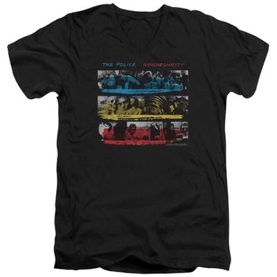 THE POLICE SYNCRONICITY V-Neck T-Shirt