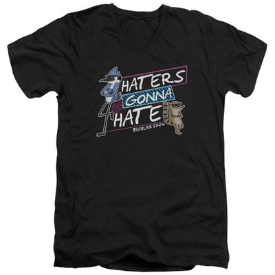 The Regular Show - Haters Gonna Hate V-Neck T-Shirt