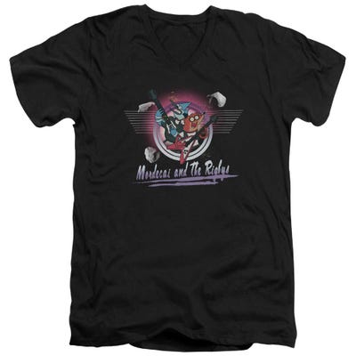 The Regular Show Mordecai & The Rigbys V-Neck T-Shirt