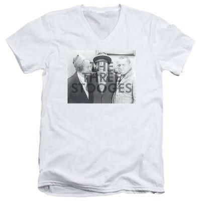 The Three Stooges Cutoff V-Neck T-Shirt