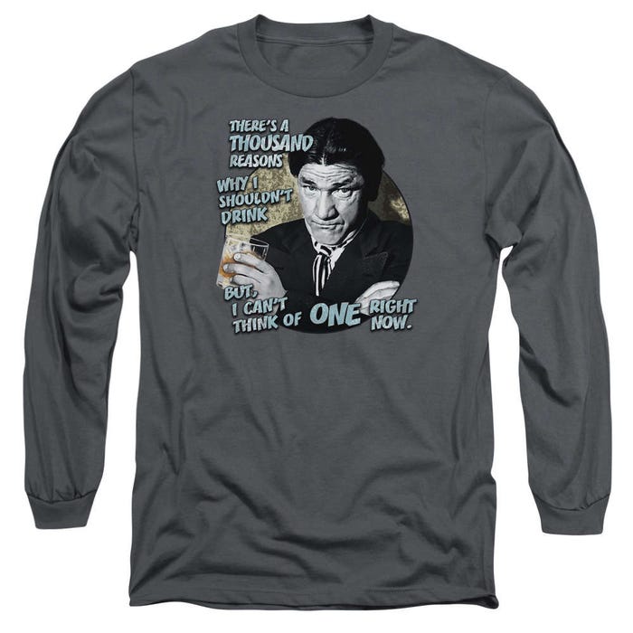 The Three Stooges Drink Long Sleeve Shirt